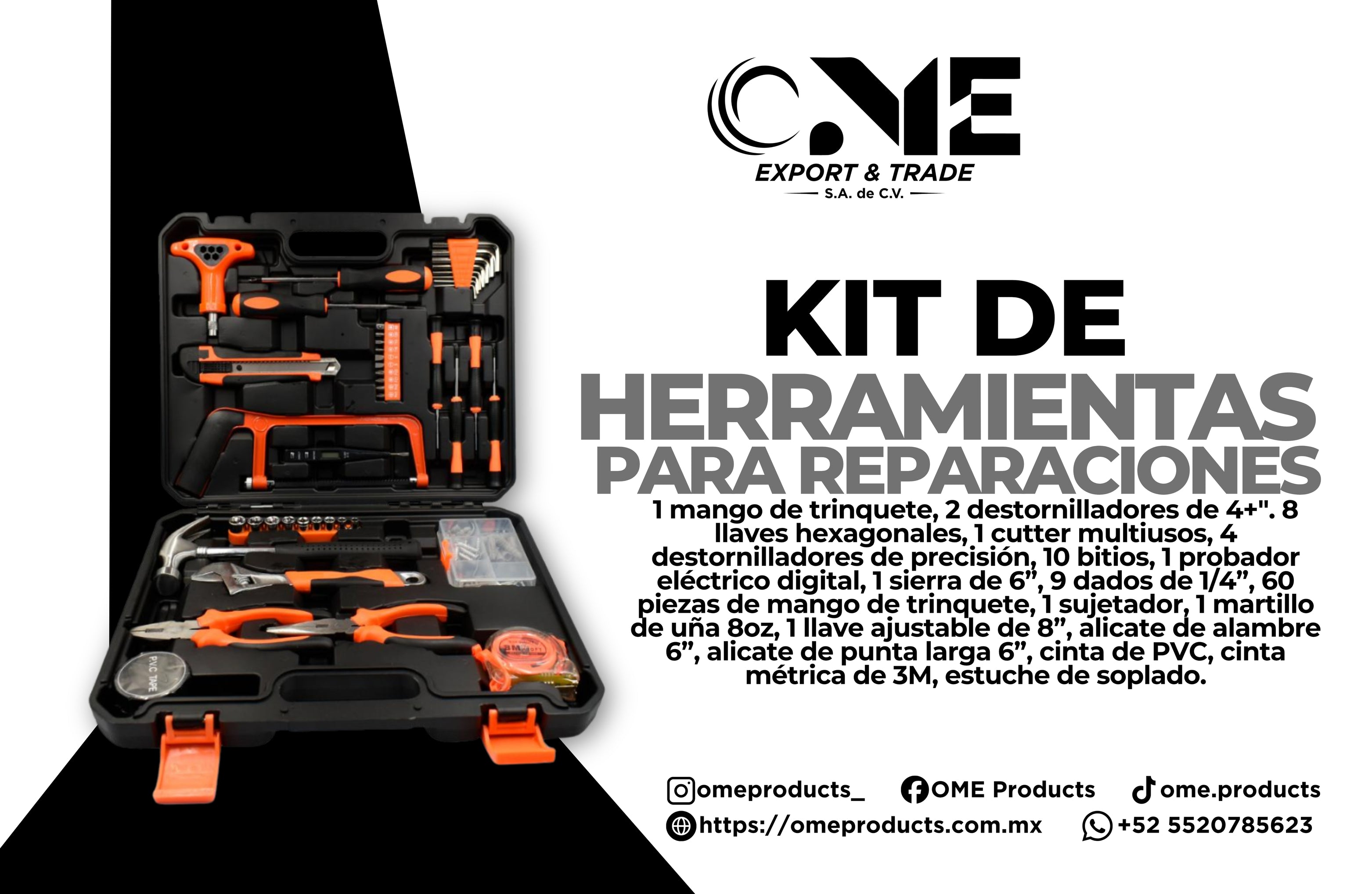 Kit De Herramientas Para Reparaciones Domésticas