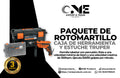 Paquete De Rotomartillo 1/2 con Caja Herramienta y Estuche Truper