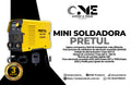 Mini soldadora inversora 100A, Serie 300, 127V, PRETUL