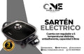 Sartén Eléctrico 5L Negro Temperatura Ajustable