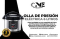 Olla de Presión Eléctrica 6 Litros De Acero Inoxidable Multifunción