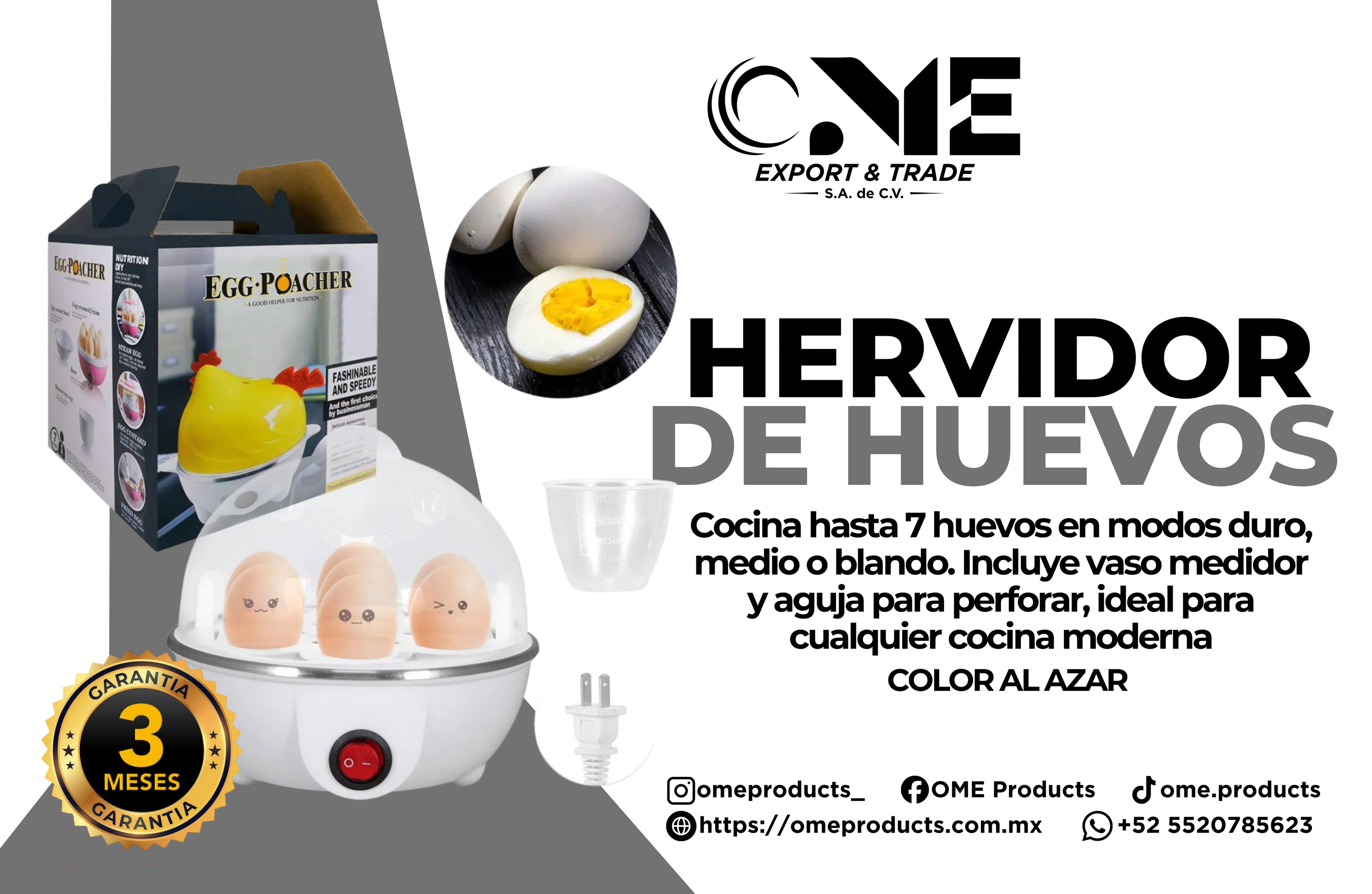 Vaporera Hervidor de huevos multifuncional