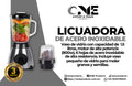 Licuadora De Acero Inoxidable Vasos 2 En 1 De Vidrio