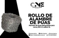 Rollo de Alambre de Puas Para Cerca 200 Mts Cal. 16